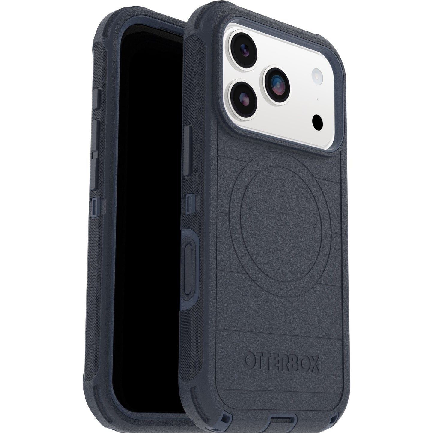 OtterBox Defender Pro MagSafe Apple iPhone 17 Pro (6.3") Case Blue Sentiment - (77-98384), DROP+ 7X Military Standard, Tri-Layer, 7 Years Warranty