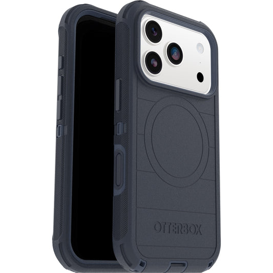 OtterBox Defender Pro MagSafe Apple iPhone 17 Pro (6.3") Case Blue Sentiment - (77-98384), DROP+ 7X Military Standard, Tri-Layer, 7 Years Warranty