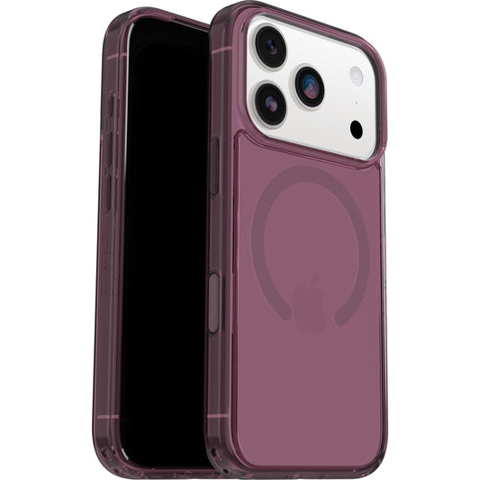 OtterBox Symmetry Clear MagSafe Apple iPhone 17 Pro (6.3") Case Purple Mystery (Clear) - (77-98847), DROP+ 3X Military Standard, 7 Years Warranty