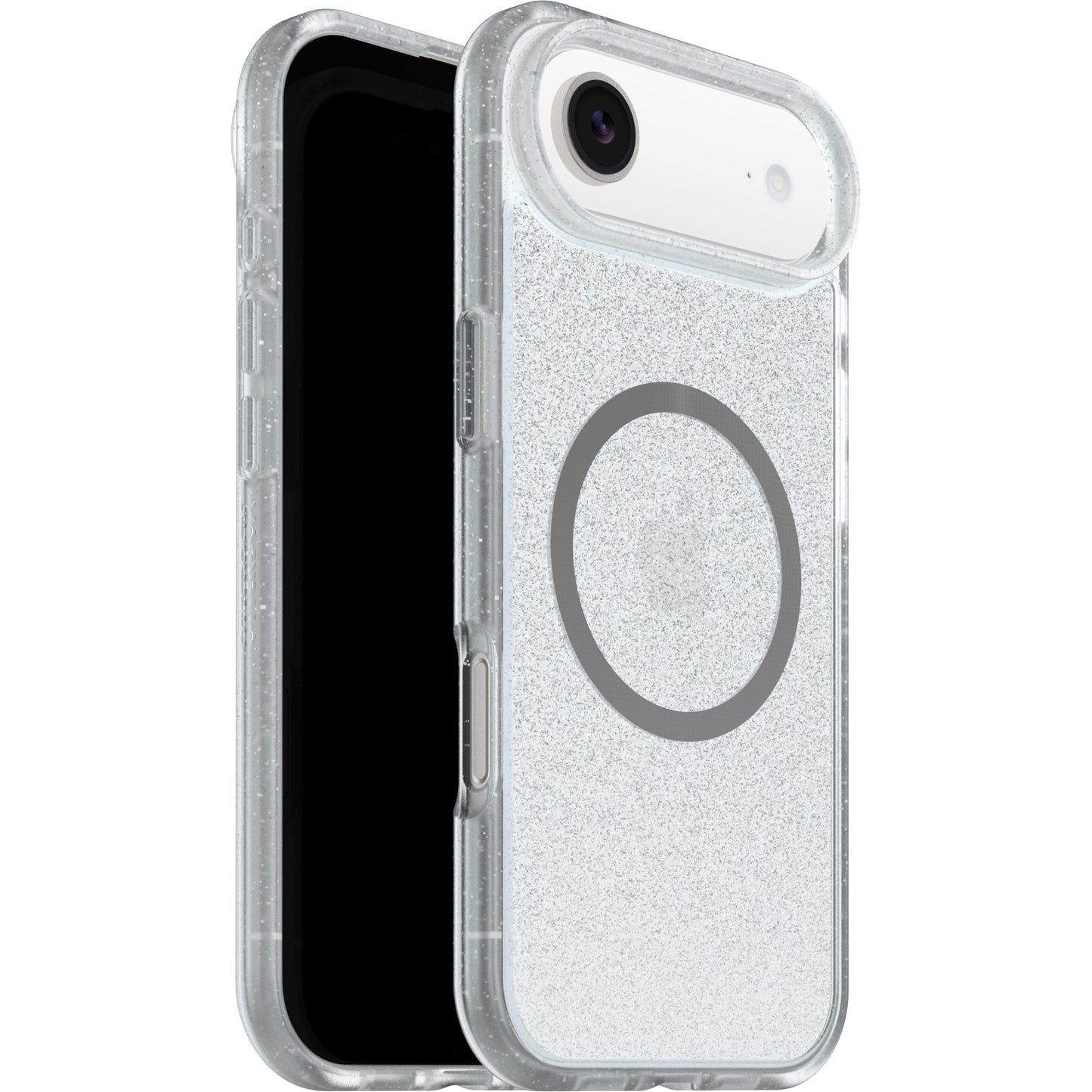 OtterBox React MagSafe Apple iPhone Air (6.5") Case Stardust (Clear Glitter) - (77-99279), DROP+ Military Standard, Raised Edges, 7 Years Warranty
