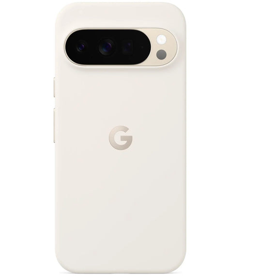 Google Pixel 10/10 Pro (6.8")  Case - Porcelain (GA09836-WW), Anti-Scratch,Drop-Resistant,Shock-Resistant,Wireless Charging Compatible,1 Year Warranty