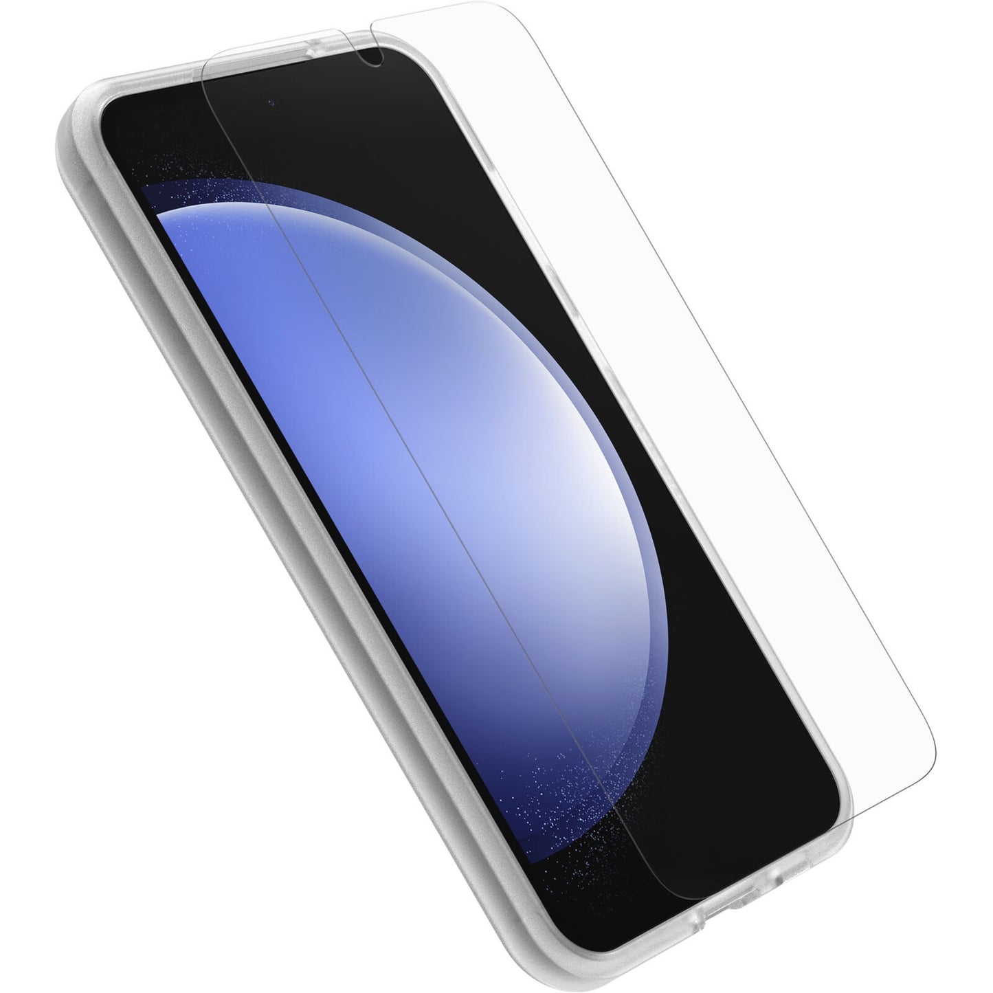 OtterBox React Case with OtterBox Glass Samsung Galaxy S23 FE (6.4") Clear - (78-81278), DROP+ Military Standard, Raised Edges, 7 Years Warranty