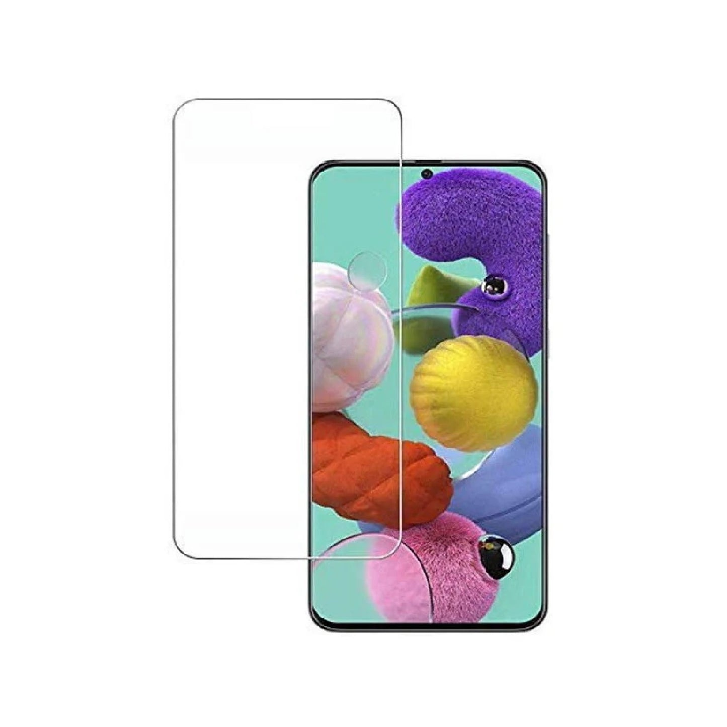 USP Samsung Galaxy A15 5G (6.5") Tempered Glass Screen Protector : Full Coverage, 9H Hardness, Bubble-free, Anti-fingerprint, Original Touch Feel