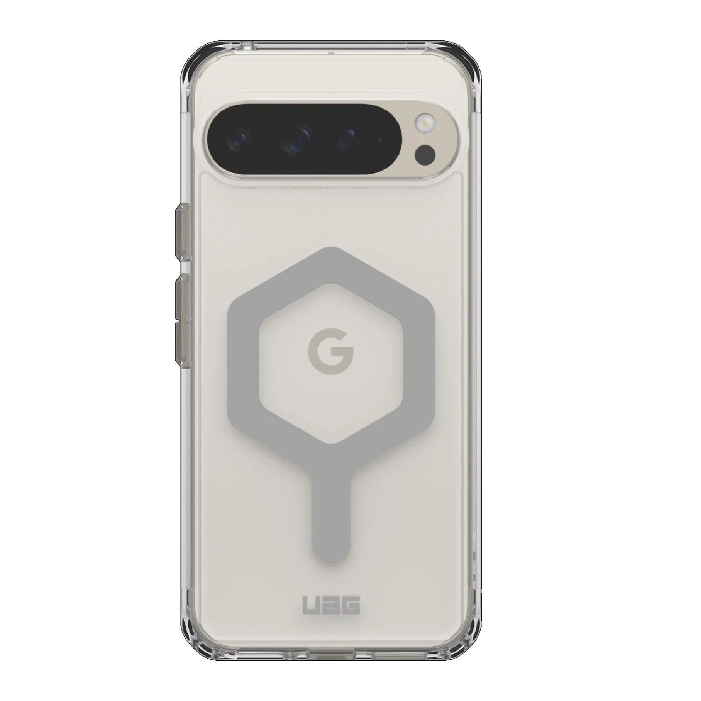 UAG Plyo Pro Google Pixel 9 Pro XL (6.8") Rugged Case - Ice/Silver (614456114333), 16 ft. Drop Protection (4.8M), Air-Soft Corners, 10 Years Warranty