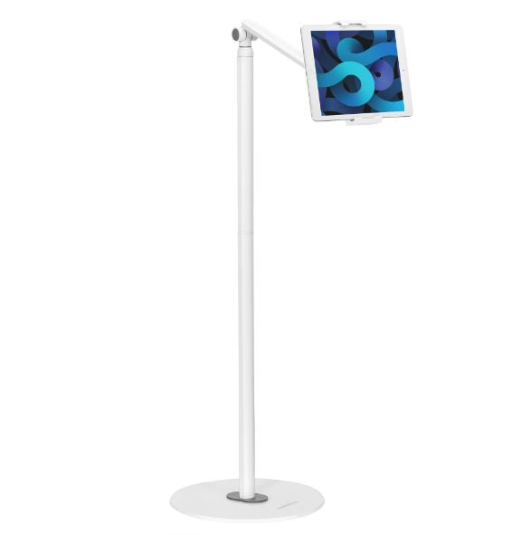 mbeat® activiva Universal iPad Tablet Floor Stand Stand Tall Secure and Robust Freestyle Adjustment Mobile Display Stand Material:Aluminium, Plastic