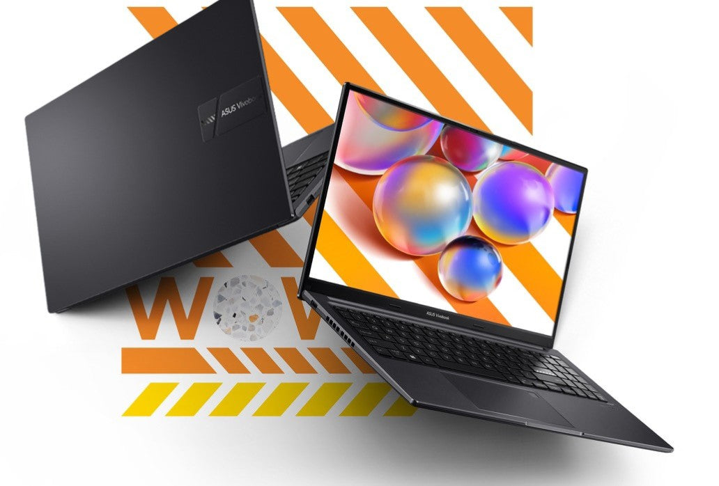 ASUS Vivobook15" OLED 2.8K 120hz, AMD Ryzen 7 16GB 512G SSD WIN11 Home AMD Radeon Graphics Wifi 6 1.7kg 1yr wty Indie BlackNotebook