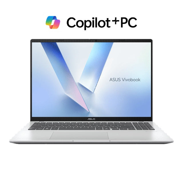 ASUS Vivobook 16" AMD R7 KRACKAN H, WUXGA, 16GB, 1TB, Cool Silver, Win11 Home, Numpad Copilot+ PC notebook-P