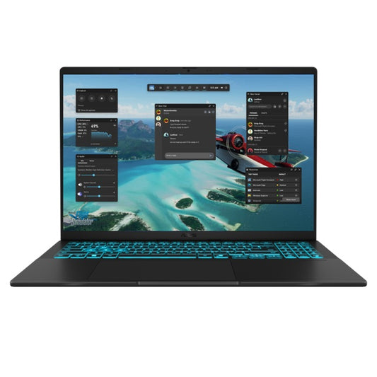 ASUS V16 16" RTX 4050 INTEL Core 7 240H WUXGA (1920 x 1200) 16:10 16GB DDR5 512G PCIEG4 Black Win11 H Backlit KB Creator Gaming Laptop