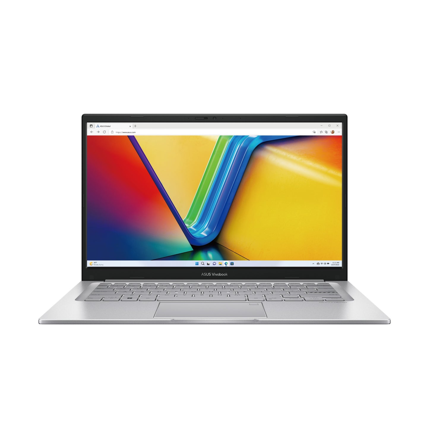 ASUS Vivobook X14 14" Intel i7-1355U 16GB 1TB USB-C Windows 11 Pro Intel Iris Graphics HDMI 42W Wifi 6. ErgoSense KB Silver 1yr wty Lightweight Laptop