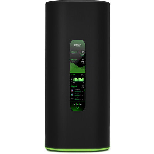Ubiquiti Amplifi Alien Mesh Router - Wi-Fi 6 - 4x Gigabit Ethernet Ports on Router, Touch Screen Display,  5 GHz 8x8 WiFi 6 Radio