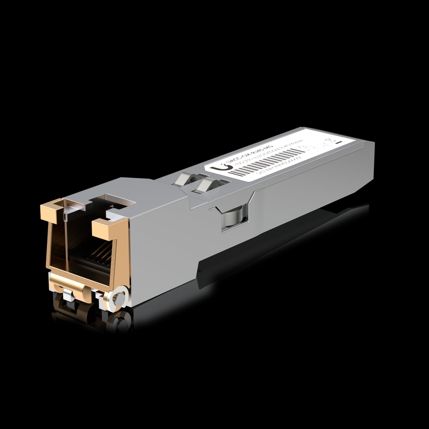 Ubiquiti SFP+  to RJ45 Transceiver Module, 1/2.5/5/10GBase-T Copper SFP+ Transceiver, 1/2.5/5/10 Gbps Throughput, Supports Up To 100m