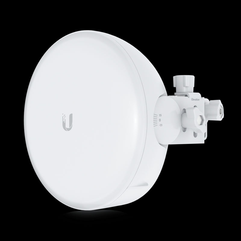 Ubiquiti 60GHz AirMax GigaBeam Plus Radio, Low Latency 1.5+ Gbps Throughput, Up to 1.5km Distance,35 dBi Antenna Gain, Integrated Reflector