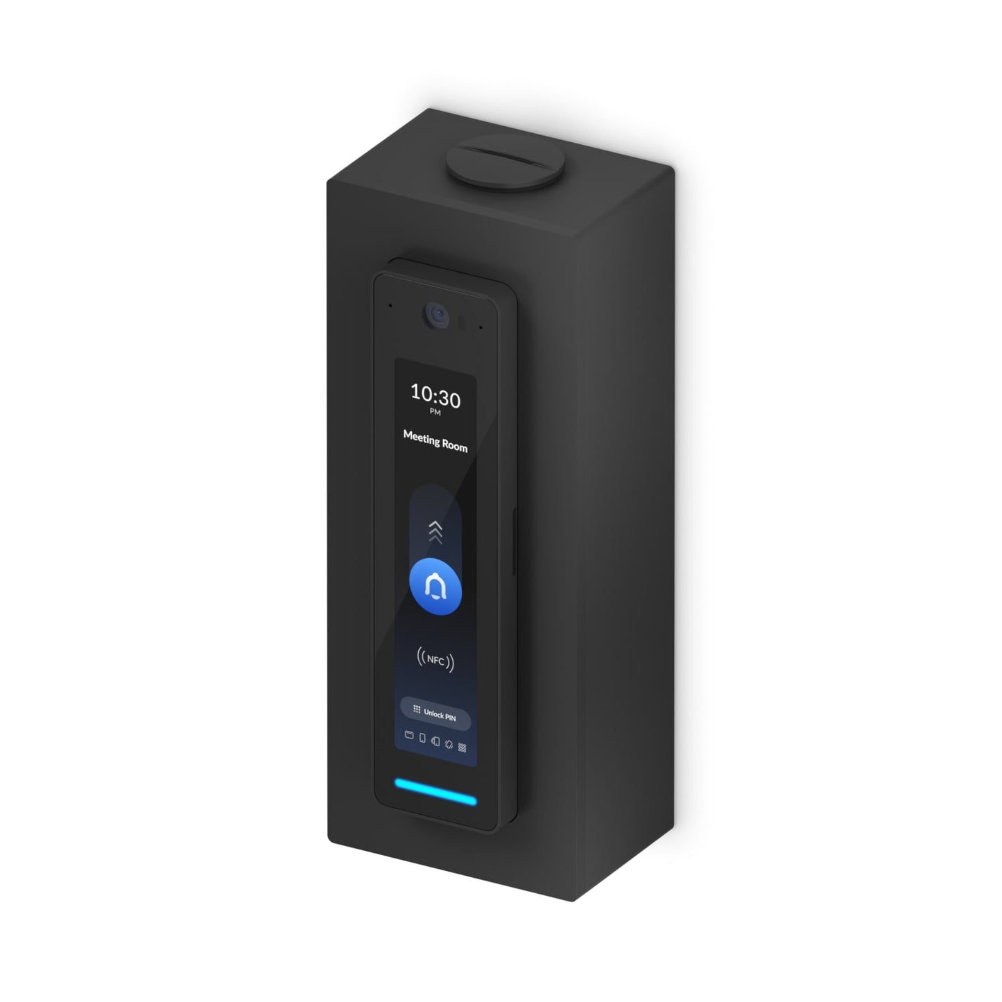 Ubiquiti Reader Pro Junction Box,Black,For UniFi Professional Access ReadersDoorbells,Sup Flat Surface Mounting Attachment to 3/4" Coduit