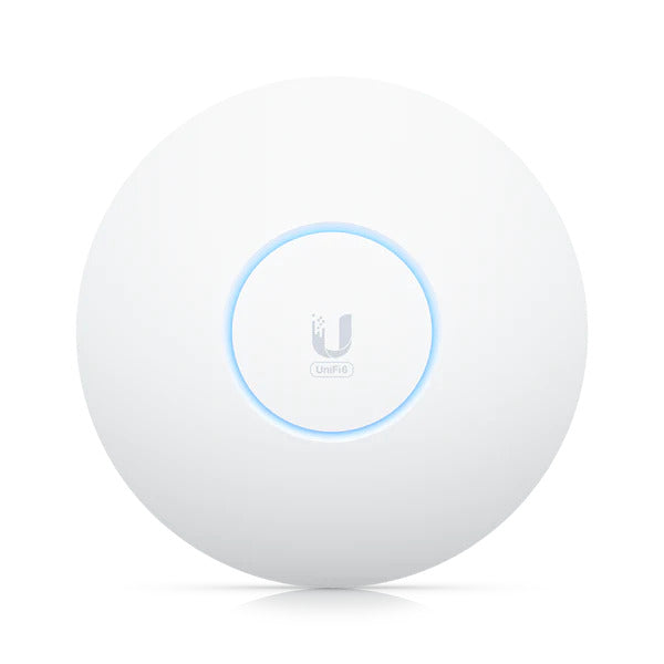 Ubiquiti UniFi U6-Enterprise WiFi 6E 4x4 MIMO PoE+ Access Point,140m Coverage,600+ Device2.5GbE Uplink, Ceiling Mount,For High-Density