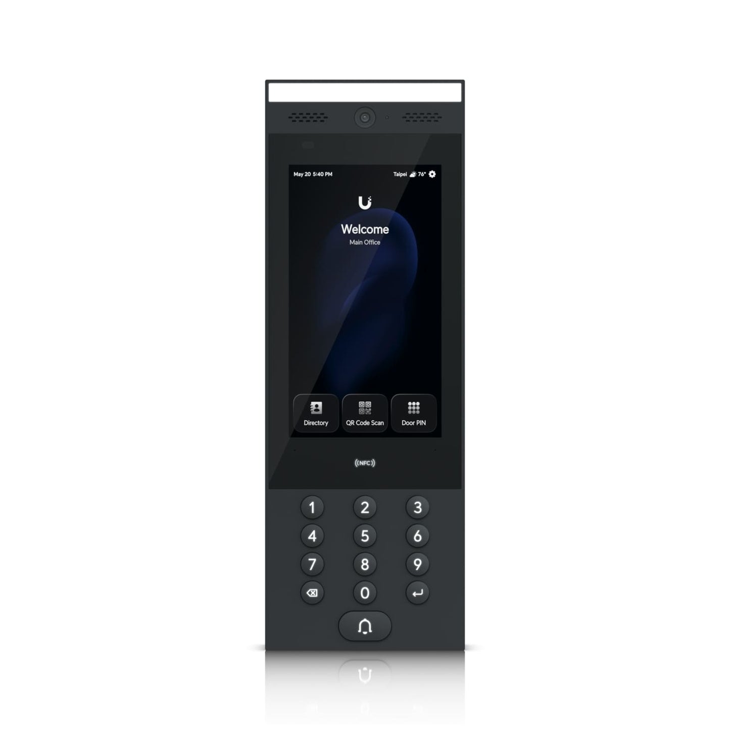 Ubiquiti G3 Intercom, Indoor/Outdoor Intercom Terminal For Managing Residential Commercial Building Entry Requests With Touch Pass Support