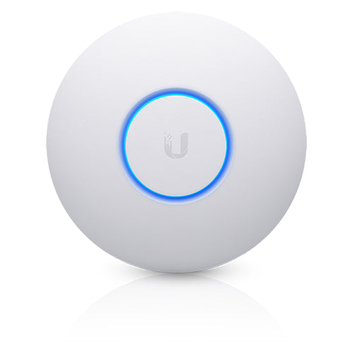 Ubiquiti UniFi AC Pro V2 Indoor Outdoor AP, 2.4GHz @ 450Mbps, 5GHz @ 1300Mbps, 1750Mbps Total, Range Up 122m | POE Adapter Included