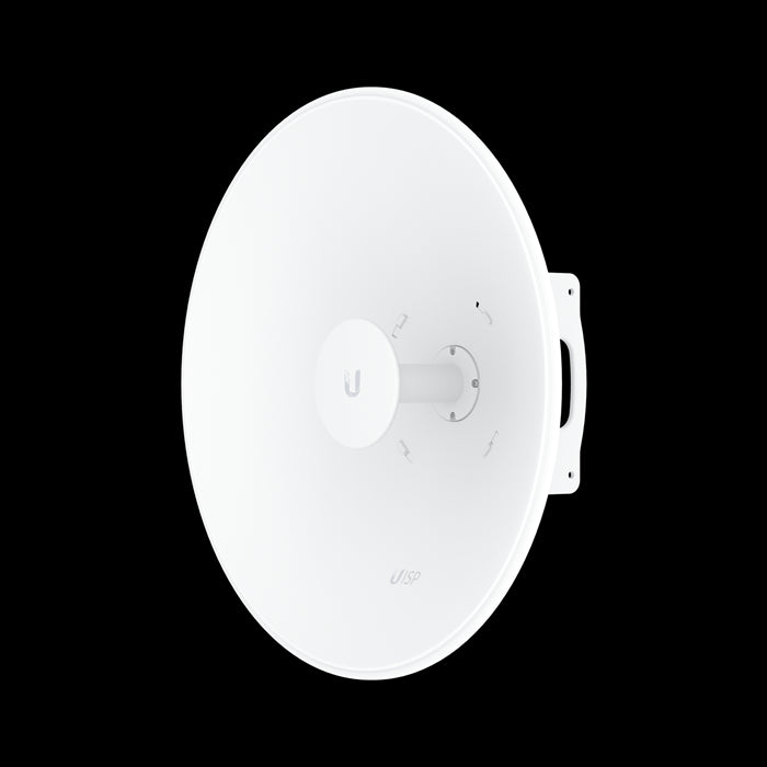 Ubiquiti UISP Dish, 30 dBi Dish Antenna, 5.15-6.875 GHz Frequency Range, 30+ km PtP Link Range, Compatible AF 5XHD  RP 5AC,