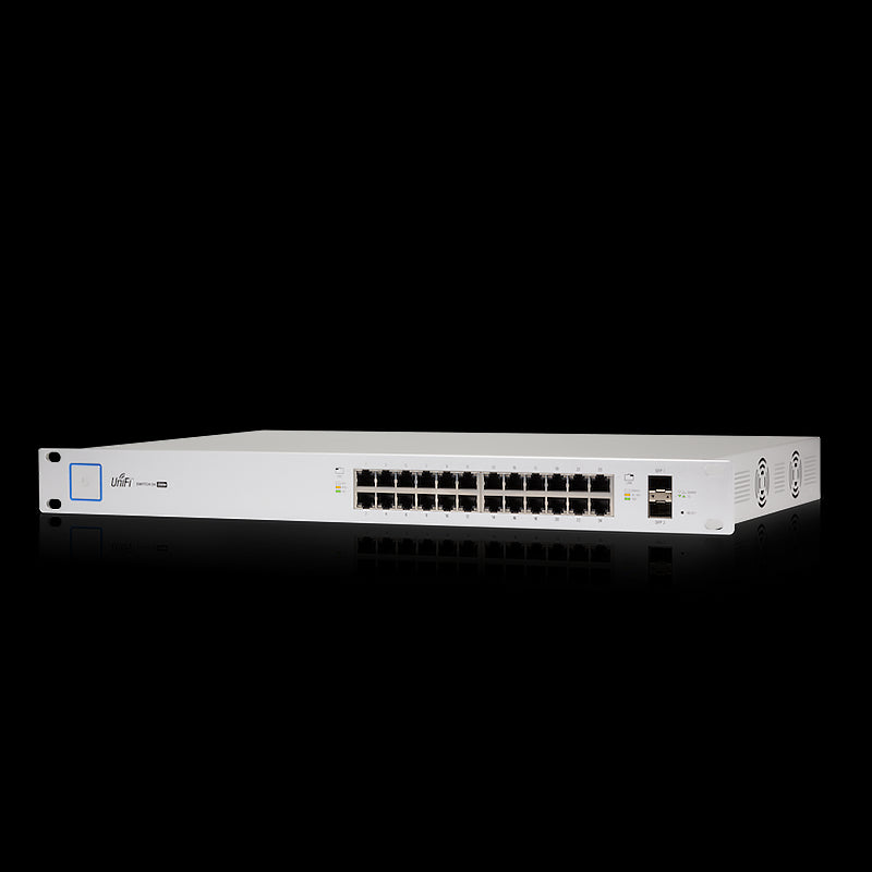 Ubiquiti UniFi Switch 24-port Managed PoE+ Gigabit Switch with SFP, 250W PoE Budget, GEN1,