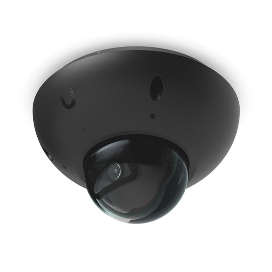 Ubiquiti G6 Dome,Black,All weather,Vandal-proof 4K PoE Camera,1/1.8 8MP Image Sensor,Multi-TOPS AI Engine,Long-range IR Nigh Vision,Deal Reg Available