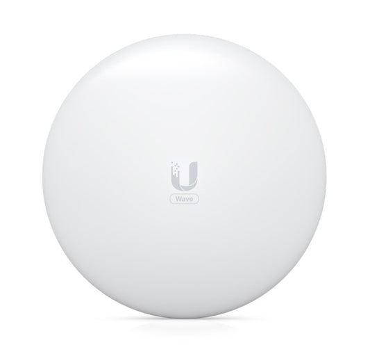 Ubiquiti UISP Wave Long-Range, 60 GHz PtMP station powered by Wave Technology, GbE RJ45 port, Integrated GPS  Bluetooth,