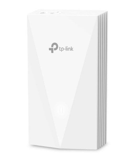 TP-Link EAP655-Wall Omada AX3000 Wall Plate WiFi 6 Access Point, 574Mbps at  2.4 GHz + 2402 Mbps at 5 GHz, 2× Internal Antennas