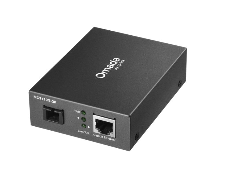TP-Link Omada Gigabit WDM Media Converter (MC211CS-20 MC212CS-20 MC211CS-2 MC212CS-2)