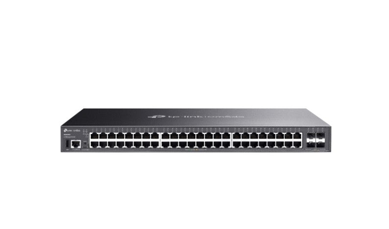 TP-Link SG5452X Omada 48-Port Gigabit Stackable Lite L3 Managed Switch with 4× 10G Slots
