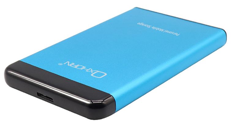Oxhorn USB 3.0 USAP 2.5? SATA HDD SSD Enclosure BlueUSB3.0 Cable (included) 2YR WTY