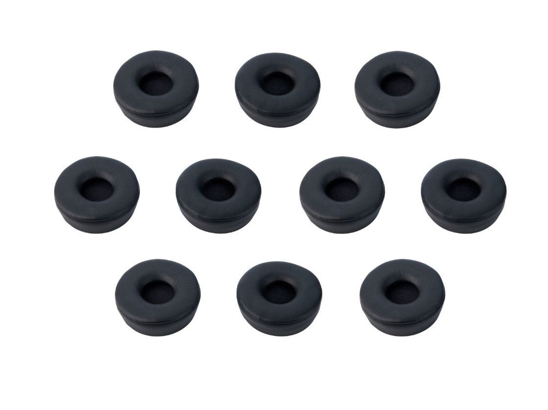 Jabra Engage Ear Cushions, Black, 10 pcs, for Stereo/Mono Headsets (14101-61), Suitable for Engage 75 Mono Engage 65 Mono