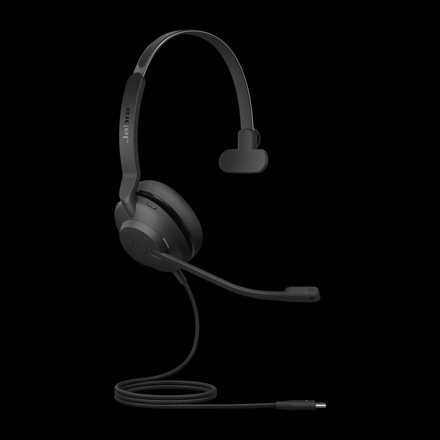 Jabra Evolve2 30 SE Wired USB-C UC Mono Headset, Lightweight Durable, Noise Isolating Ear Cushions, Plug-and-play, 2-Mic Technology, 2Yr Warranty