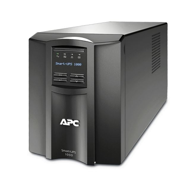 APC Smart-UPS 1000VA/700W Line Interactive UPS, Tower, 230V/10A Input, 8x IEC C13 Outlets, Lead Acid Battery, SmartConnect Port Slot