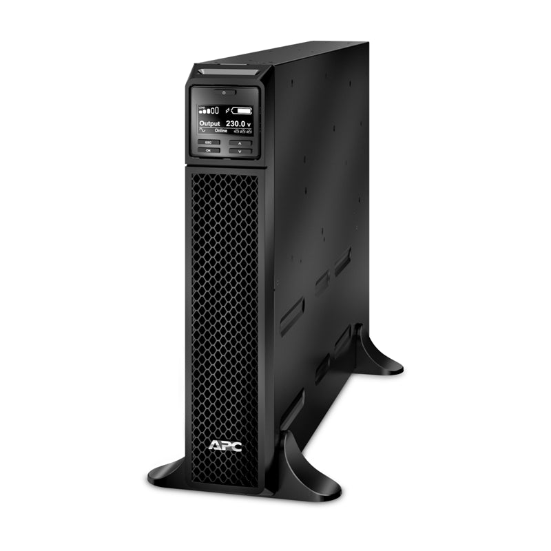 APC Smart-UPS 2200VA/1980W Online UPS, Tower, 230V/16A Input, 2x IEC C19 8x IEC C13 Outlets, Lead Acid Battery, SmartSlot, W/O Rail Kit