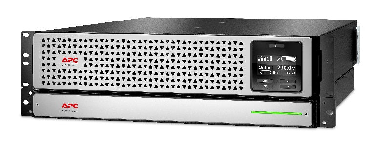 APC SRTL1000RMXLI, Smart UPS, 1000VA, 900 Watts, 230VA, Li-Ion Lithium, Rackmount, Double Conversion Online Sine Wave, Network Card Included