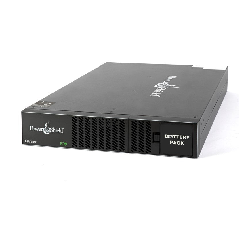 PowerShield Extended Battery Module for PSCRT3000, PSCERT2000 PSCERT3000, 2U, 12 batteries, enhances runtime and reliability