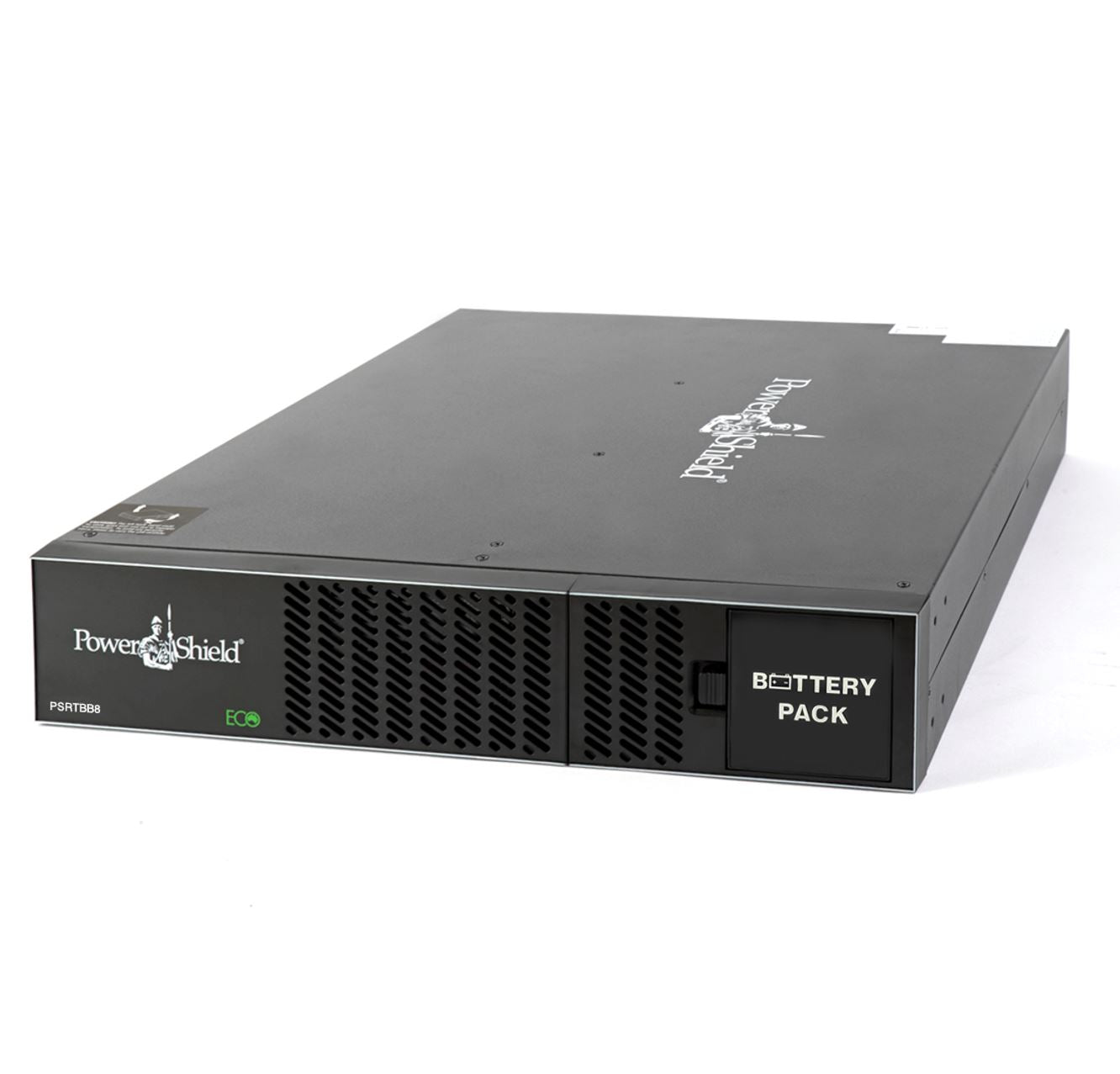 PowerShield Extended Battery Module for PSCRT2000 PSCERT2000SB, 2U, 8 batteries, enhances runtime and reliability