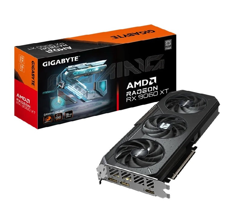 Gigabyte GV-R9060XTGAMING OC-16GD, Radeon™ RX 9060 XT, 16GB, GDDR6, PCI-E 5.0, ATX, HDMI 2.1b *2 (embargo)