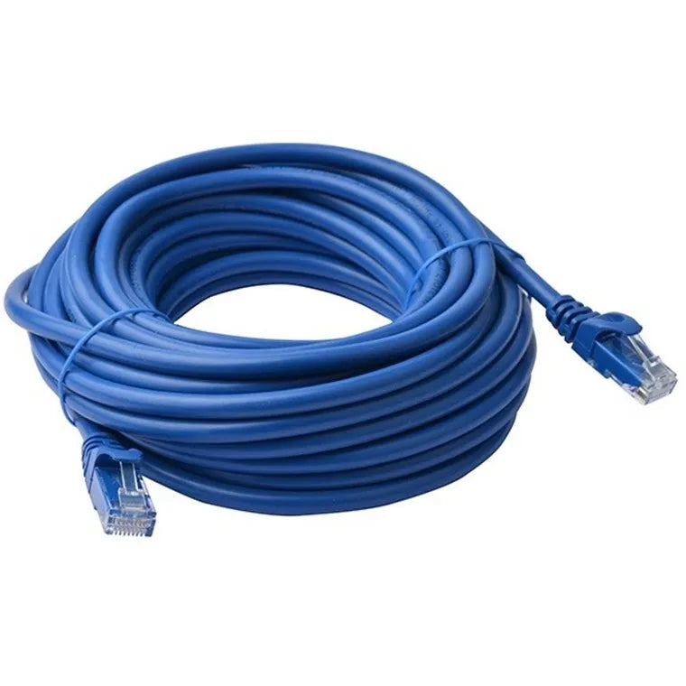 8Ware PL6A-3BLU Cat6A UTP Snagless Ethernet Cable - 3m - Blue