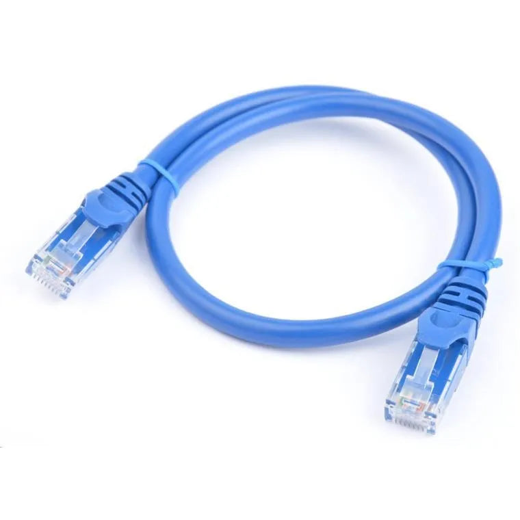 8Ware PL6A-0.5BLU Cat6A UTP Snagless Ethernet Cable - 50cm - Blue