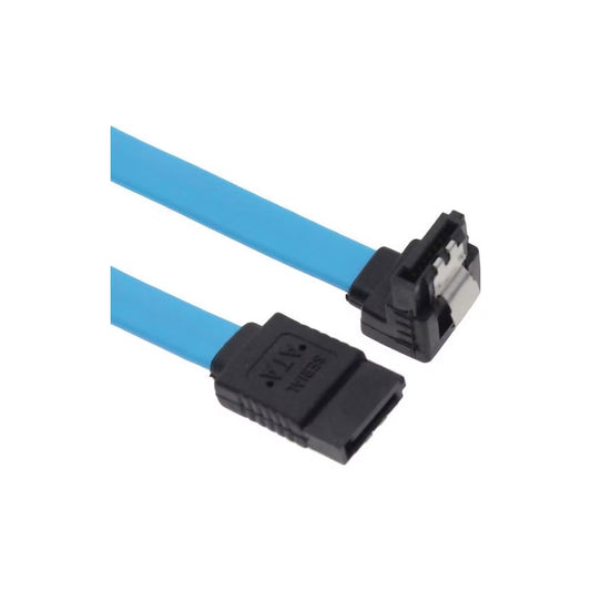 SATA 3.0 Data Cable 50cm Male to Male 180 to 90 Degree