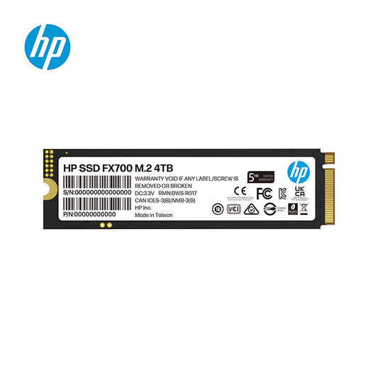 HP FX700 4TB PCIe Gen 4x4 M.2 NVMe 2.0 SSD 7200MB/s  6200MB/s Low power consumption