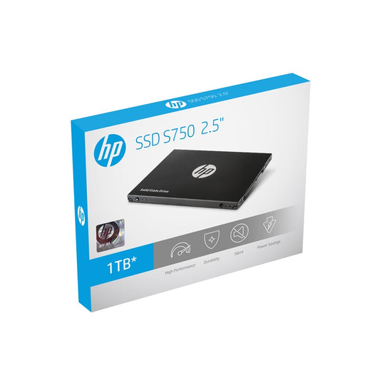 HP S750 1TB SATA III 6GB/s 2.5 inch SSD Delivers Exhilarating Speed 560MB/s  520MB/s New-gen NAND Flash