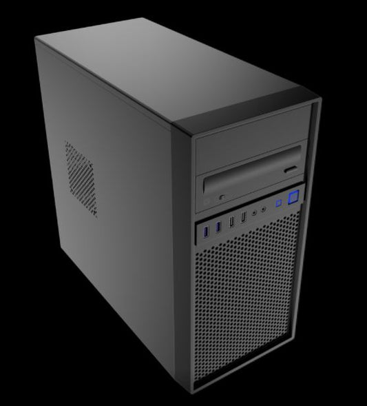 Aywun 307 Business  Office mATX with 500w PSU. 1x 5.25" External, 24PIN ATX, 8PIN EPS, 2x USB3 +2x USB2 Front HD Audio. 2 Yrs Warranty.