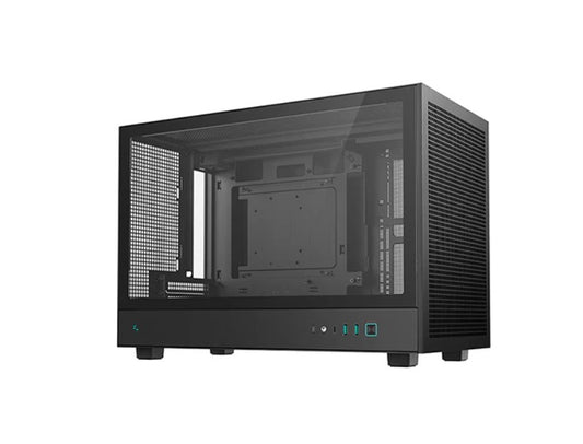 DeepCool CH260 M-ATX Case, Extremely Portable Size?Abundant Airflow Ventilation?Mesh and glass panels?Support up to 360mm liquid cooling?Direct instal
