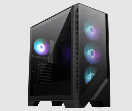 MSI MAG FORGE 321R AIRFLOW Micro ATX Case, 2x USB 3.2, 1x Mic-in / Audio-out, 1x LED, 1x 2.5", 2x 2.5"/3.5", Micro ATX / Mini ITX