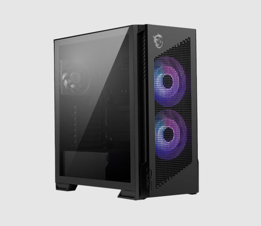 MSI MPG VELOX 300R AIRFLOW PZ Mid-Tower Case, E-ATX / ATX / M-ATX / ITX, 7x Expansion Slots, 1x USB-C, 1x Audio, 4x 2.5", 1x3.5"