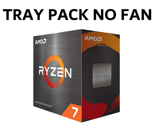 (Clamshell Needed) AMD Ryzen 7 2700X, "TRAY", 8 Cores AM4 CPU, 4.35GHz 20MB 105W No Fan Clamshell or Ship Install On MB 1YW (AMDCPU) (TRAY-P)