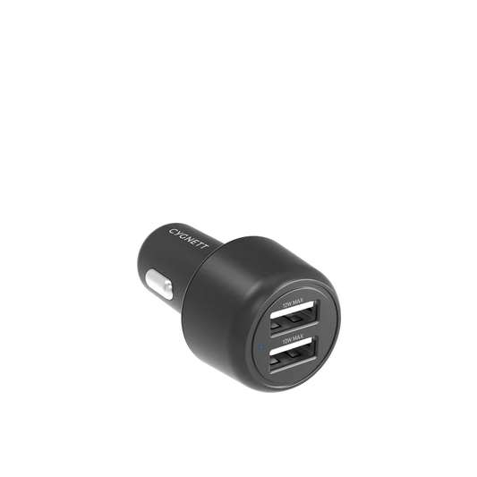 24W Dual USB-A Car Charger