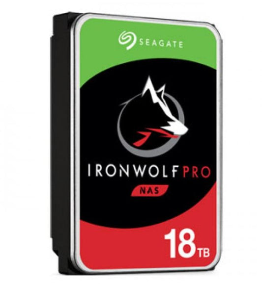 Seagate 18TB 3.5" IronWolf Pro SATA NAS Hard Drive Manufacturer Warranty: 5 Years Limited Warranty (LS)