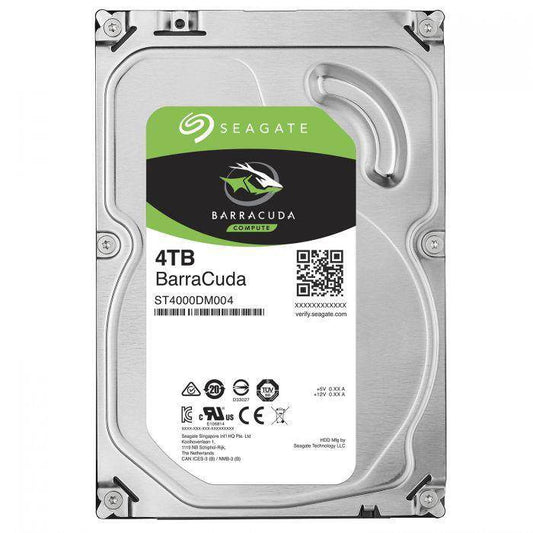 Seagate 4TB 3.5" Barracuda, 5400RPM SATA3 6Gb/s 256MB Cache HDD