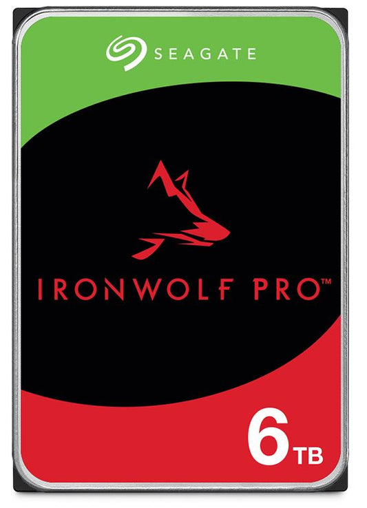 Seagate ST6000NT001 6TB IronWolf Pro 3.5" SATA  6Gb/s NAS Hard Drive - 256MB -5 years Limited Warranty (LS)